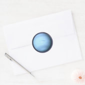 Planet Neptune Classic Round Sticker (Envelop)