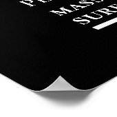 Planet Neptune Gedetailleerde astronomie Poster (Hoek)