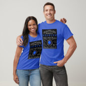 Planet Neptune Gedetailleerde astronomie T-shirt (Unisex)