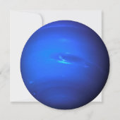 Planet Neptune, het verjaardagsfeestje van de Spac Kaart (Achterkant)