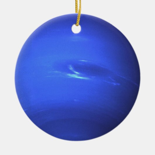 Planet Neptune Keramisch Ornament (Voorkant)