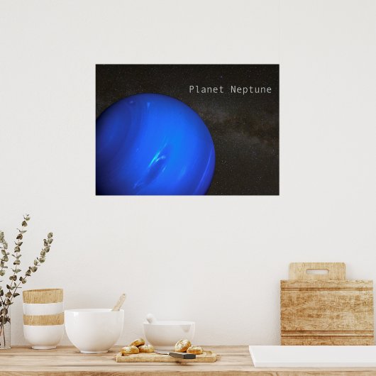 Planet Neptune Poster (Keuken)