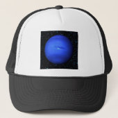 PLANET NEPTUNE Star Background (zonnestelsel) ~~~. Trucker Pet (Voorkant)