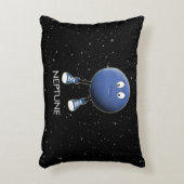 Planet Neptune & Stars Accent Kussen (Voorkant(Verticaal))