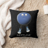 Planet Neptune & Stars Kussen (Deken)
