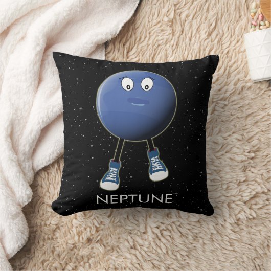 Planet Neptune & Stars Kussen (Deken)