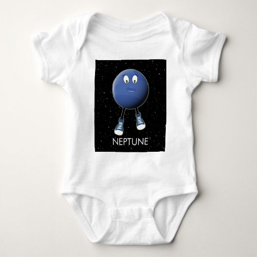 Planet Neptune & Stars Romper (Voorkant)