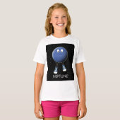 Planet Neptune & Stars T-shirt (Voorkant volledig)