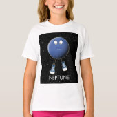 Planet Neptune & Stars T-shirt (Voorkant)