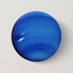 PLANET NEPTUNE v.3 (zonnestelsel) ~~~ Ronde Button 5,7 Cm