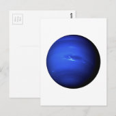 PLANET NEPTUNE (zonnestelsel) ~~ Briefkaart (Voorkant / Achterkant)