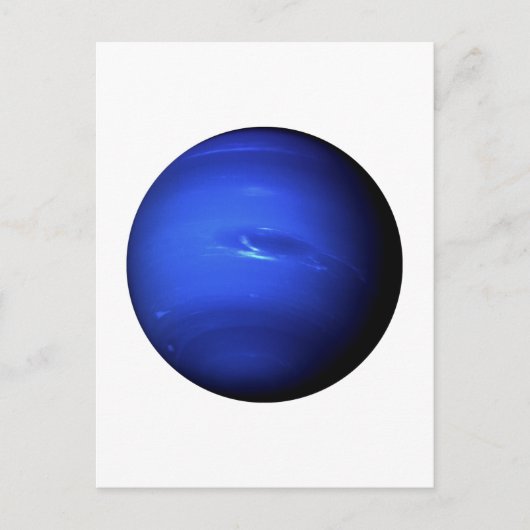 PLANET NEPTUNE (zonnestelsel) ~~ Briefkaart (Voorkant)