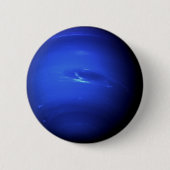 PLANET NEPTUNE (zonnestelsel) ~ Ronde Button 5,7 Cm (Voorkant)