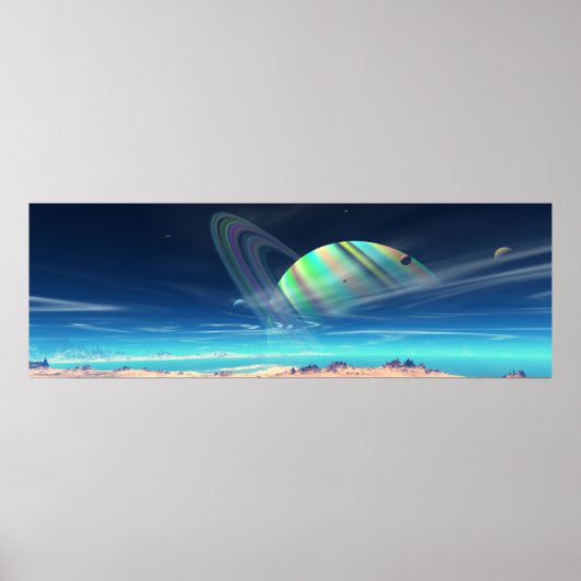 Planet Newerades Panorama Poster (Voorkant)