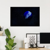 Planet - Nieuw-Zeeland Poster (Thuiskantoor)