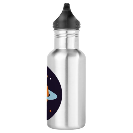 Planet orbit heelal sterrenstelsel waterfles (Rechts)