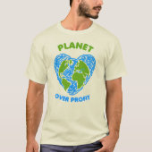 Planet over winst t-shirt (Voorkant)