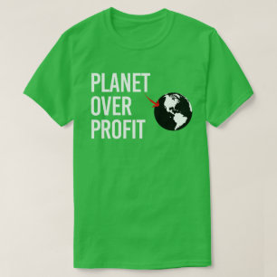 Planet over winst t-shirt
