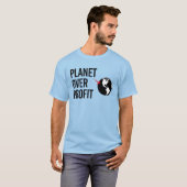Planet over winst t-shirt (Voorkant volledig)