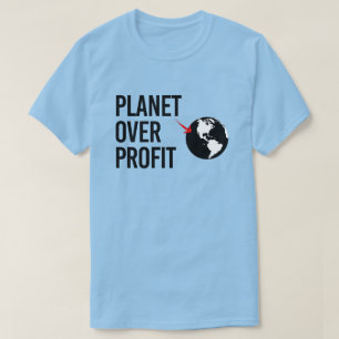 Planet over winst t-shirt