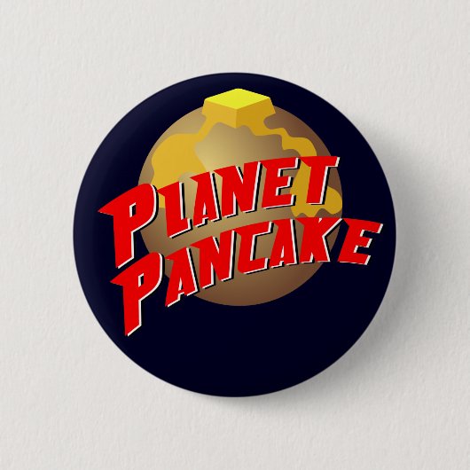 Planet Pancake Button (Voorkant)