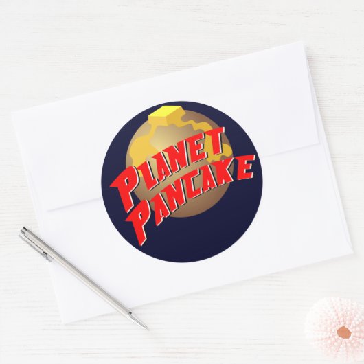 Planet Pannenkoek Sticker (Envelop)