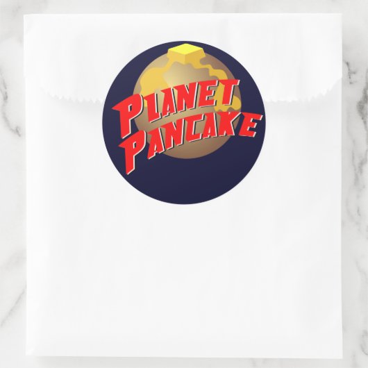 Planet Pannenkoek Sticker (Tas)