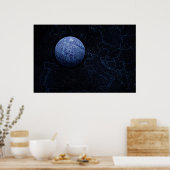 Planet - Parijs Poster (Keuken)