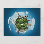 Planet Paris briefkaart (Voorkant)