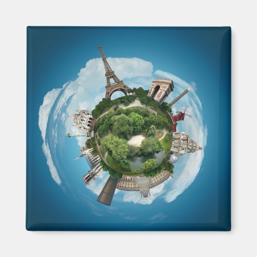 Planet Paris magneet (Voorkant)