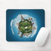 Planet Paris mousepad Muismat (Met muis)