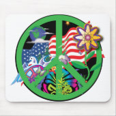 Planet Peace US Muismat (Voorkant)