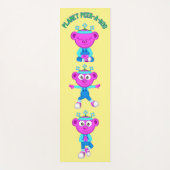 Planet Peek ABoo Mindful Kinder Yoga Mat (Voorkant)