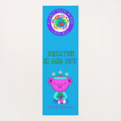 Planet Peek ABoo Mindful Kinder Yoga Mat (Achterkant)