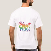 Planet Pledge T-shirt (Achterkant)