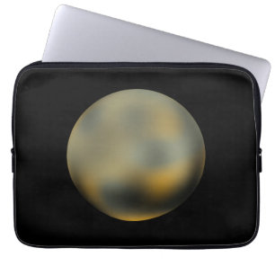 Planet Pluto-laptophoes Laptop Sleeve