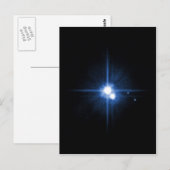 Planet Pluto moon Charon NASA Briefkaart (Voorkant / Achterkant)