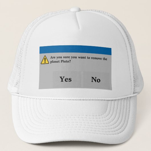 Planet Pluto-Pet Trucker Pet (Voorkant)