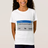 Planet Pluto-Shirt