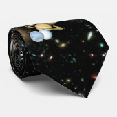 Planet Pluto WTF.? Funny Science Geek Astronomie Stropdas (Opgerold)