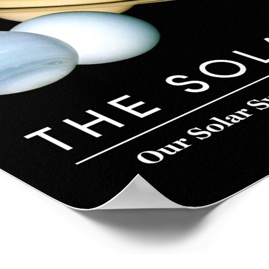 Planet Pluto WTF.? Funny Solar System Classroom Poster (Hoek)