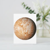 PLANET PLUTO (zonnestelsel) ~ Briefkaart (Staand voorkant)