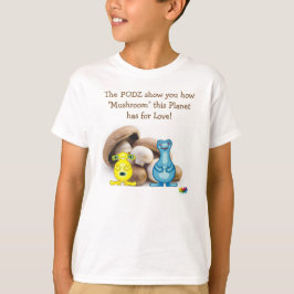 Planet PODZ™ T-shirt "Liefde voor de planeet"