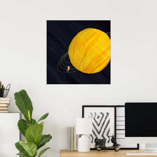 Planet Poster (Thuiskantoor)
