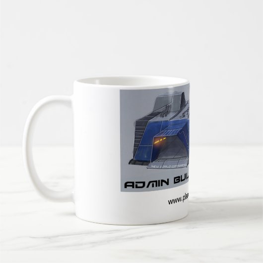 Planet Postmoderna Art: Admin Bldg Concept Mok (Links)