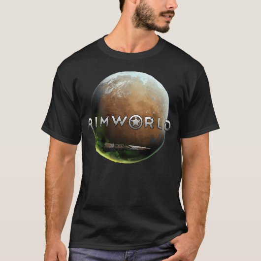 Planet Rimworld T-shirt (Voorkant)
