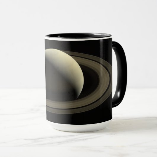 Planet Saturn 15 oz. Mok (Voorkant rechts)