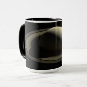 Planet Saturn 15 oz. Mok (Voorkant links)