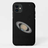 Planet Saturn Aurora en Rings Starry Stky Case-Mate iPhone Case (Achterkant)