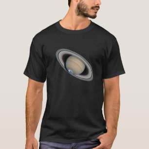 Planet Saturn Aurora en Rings T-Shirt
